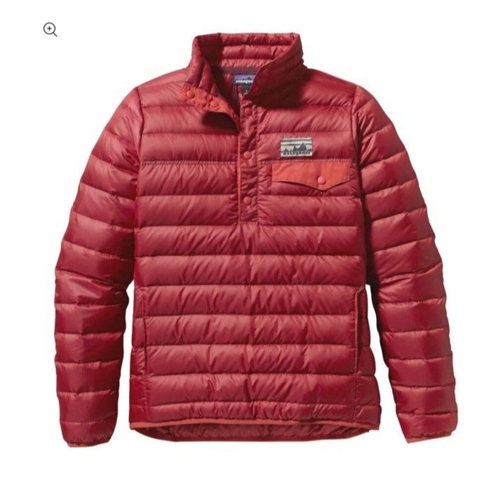 Patagonia Down Insulated Snap-T Pullover Style Jacket Womens‎ Size XS Windproof - Picture 10 of 10
